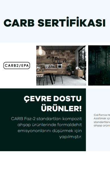 CARB Sertifikası CARB Sertifikası
